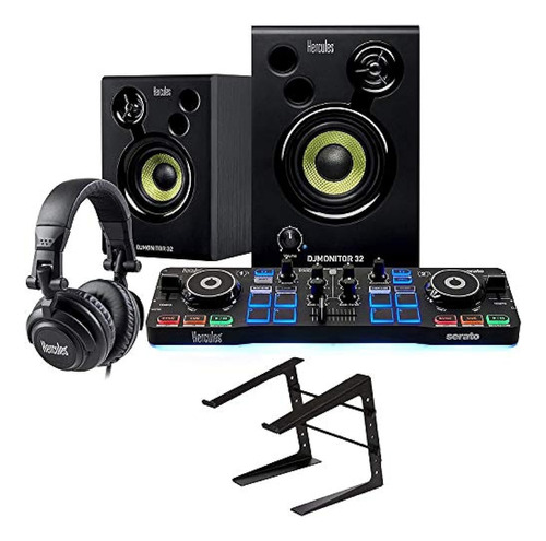 Hercules Dj Starter Kit Con Dj Control Starlight, Djmonitor 