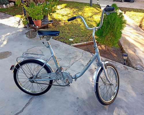 Bicicleta Antigua Plegable Unis 1988 Fabricada En Yugoslavia