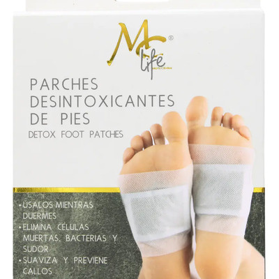 20 Parches Para Pies. Desintoxica. Relajantes. Mc Life Fragancia No Tiene | MercadoLibre