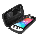 Bolso Transportable Nintendo Switch Oled + Mica Protectora