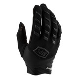 Luva 100% Airmatic  Original Motocross Cor Preto/tamanho Gg