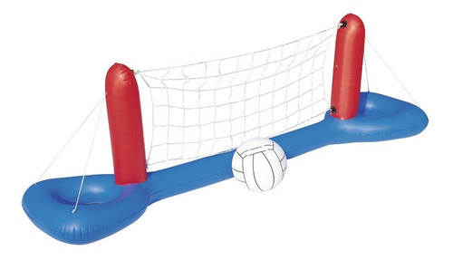 Juego Inflable Pileta Voley Red Mas Pelota Bestway Verano 