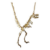 Collar Huesos Esqueleto Dinosaurio Fósil Tiranosaurio Rex 