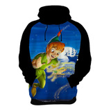 Blusa Moletom Personalizado Desenho Peter Pan Hd 02