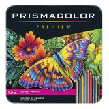 Colores Prismacolor Profesional 132 Pzas Estuche Metalico
