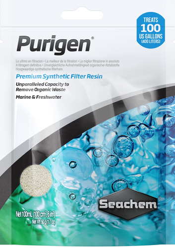 Purigen 100ml Seachem Filtración Quimica Acuario Cristalino