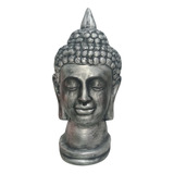 Busto Buda Hindú  Em Gesso Pintado 