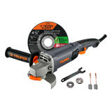 Esmeriladora Angular 4-1/2' Industrial 1200w, Truper, 12873