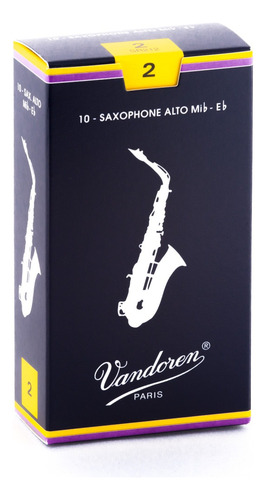 Cajas De Cañas Saxo Alto Tradicional Nº2.0 Sr212 Vandoren