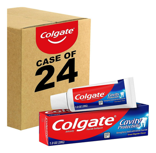 Pasa De Dientes Colgate Proteccion De Caries 28g Pack 24pzs