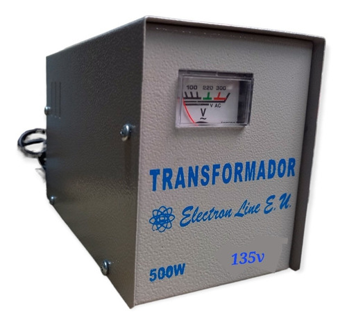 Transformador Elevador De 500w Entrada 135v Salida 220v 