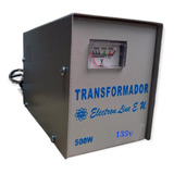 Transformador Elevador De 500w Entrada 135v Salida 220v 