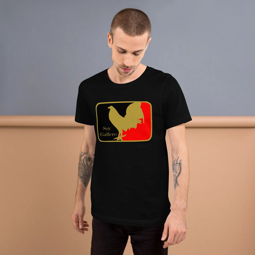 Playera Soy Gallero Gallo De Pelea. Pelea De Gallos. Norte