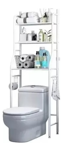 Organizador De Baño Estantería Mueble Ahorrador De Espacio