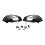 Par X2 Optica Fiat Palio F4 2007 2008 2009 Tuning + Cree Led