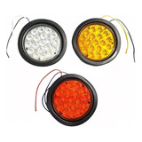 Foco Led Trasero Led Universal Camion Bus 24v Redondo