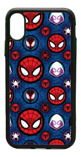 Funda Protector Para iPhone Spiderman Caras