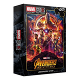 Rompecabezas De 1000 Piezas Marvel Avengers Infinity War 10t