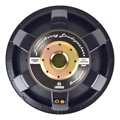 Bocina 18 Pulgadas Profesional P\u002F Armar Bajos Woofer 4ohms Color Negro | Envío gratis