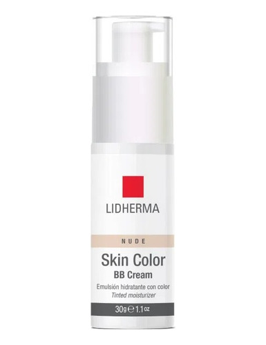 Skin Color Bb Cream Nude Emulsión Hidratante Color Lidherma