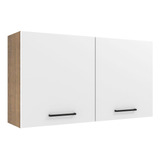 Alacena 120 Cm 2 Puertas Agata Madesa Blanco