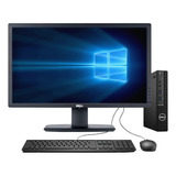 Equipo Dell 3080 Mini I3 10 16gb Ram-240gb Ssd + Lcd 22''