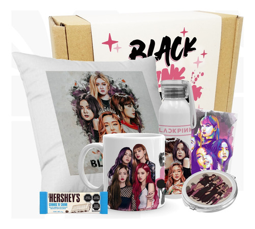 Taza Blackpink / Caja De Regalo Kpop / Cojin Blackpink