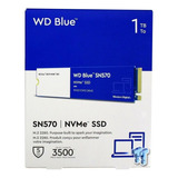 Disco Solido Ssd M.2 1tb Wd Blue Sn570 Nvme Pcie M.2 2280