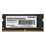 Memória Ram Ddr4 4gb 2666mhz Patriot P/ Notebook Psd44g2666 