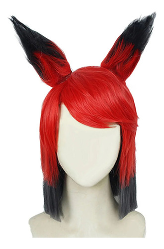 Gorro Y Peluca Fantasia Alastor Para Cosplay, Adulto Y Hombr