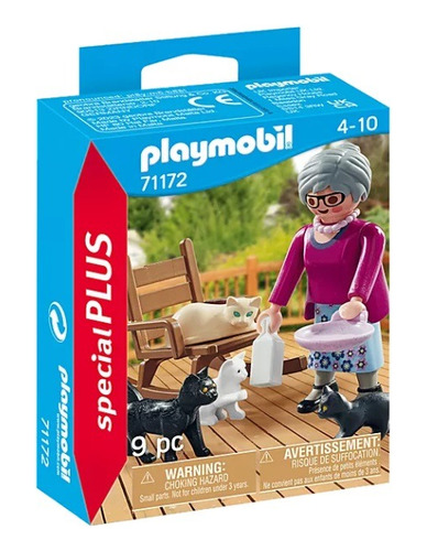 Playmobil Special 71172 Abuela Con Gatos Tienda Playmomo