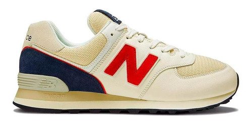 Tenis New Balance Ml574 Para Hombre-beige