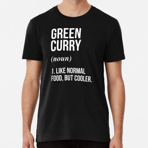 Remera Green Curry Defined Algodon Premium