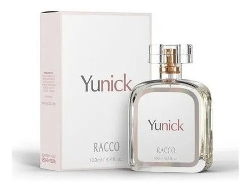 Deo Colônia Feminina Yunick Racco Perfume Importado Lacome