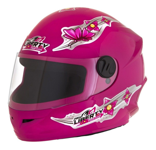 Capacete Feminino Infantil Protork Liberty Four Girls Barato