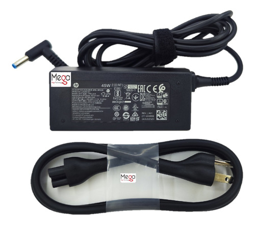 Cargador Original Hp Punta Azul 741727-001 45w 19.5 V * 2.31