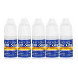 Pegamentos Para Uñas - 5 Bottle Professional Nail Glue, Powe