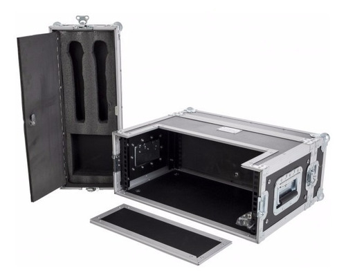 Flight Case Rack 3u Para Microfones Sem Fio