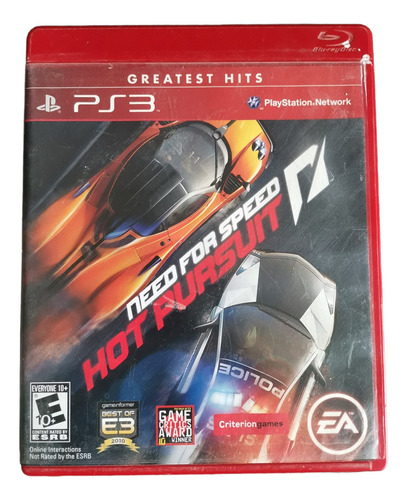 Need For Speed Hot Pursuit Play Station 3 Ps3 