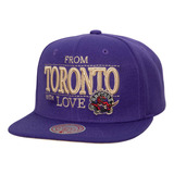 Gorra Mitchell & Ness With Love Toronto Raptors Hombre Nba