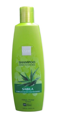 Shampoo Extractos Naturales Sabila L'mar - mL a $28