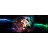 Mouse Pad Gamer Extra Grande - Lobo