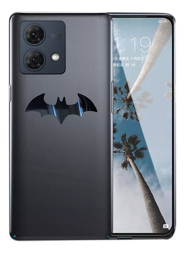 Funda Para Moto G84 5g Matte Con Logotipo Metálico