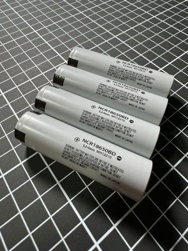 10 Baterías De Litio 18650 Panasonic Recargable 3200mah 3.7v