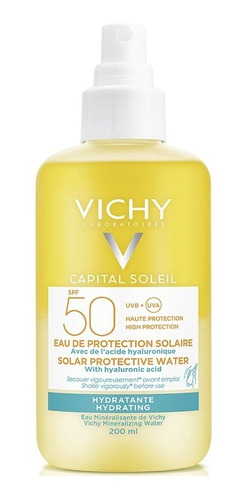 Vichy Capital Soleil Agua Protectora Hidratante Fps 50 200ml