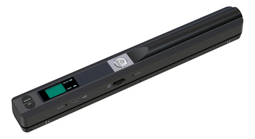 Scanner De Mano Gadnic Recargable Portatil Hojas A4 Color Negro