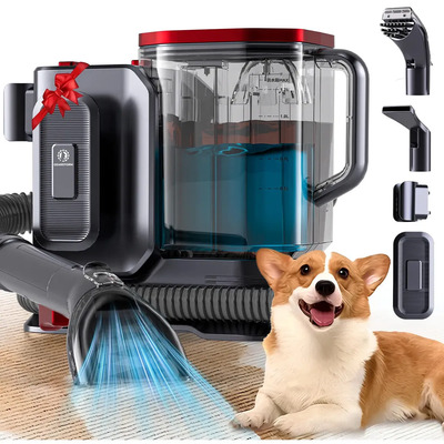 Aspiradora Para Limpiar Alfombras Y Manchas Greastorm 1.2l+1l 23kpa Limpiadora Eléctrica Para Hogar O Auto Oficina Aspiradora Inyección Succión | Meses sin interés