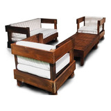 Living De Exterior (4 Cuerpos ) Con Almohadones Incluidos 