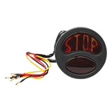 Luz Trasera Universal Stop 12v Para Motocicleta Cafe Racer