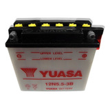 Bateria Yuasa 12n5.5-3b Ybr Brasil 125 Plan Fas Motos!